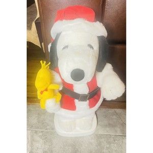 Vtg 1997 Santa's Best 20" Peanuts Snoopy Holiday Animation ~ "As-Is" ~ Untested